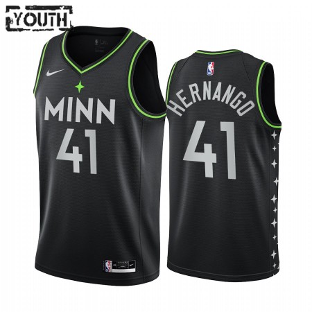 Maillot Basket Minnesota Timberwolves Juancho Hernangomez 41 2020-21 City Edition Swingman - Enfant